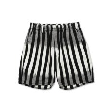 画像1: CALEE  KASURI STRIPE JACQUARD EASY SHORTS (1)