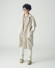 画像3: nonnative  CLERK S/S T-NECK TEE C/L PIQUE BORDER (3)