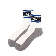 画像5: CALEE  JACQUARD PILE LINE SOCKS (5)