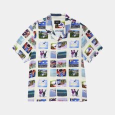 画像1: HUF  500 CHANNELS RESORT SHIRT (1)