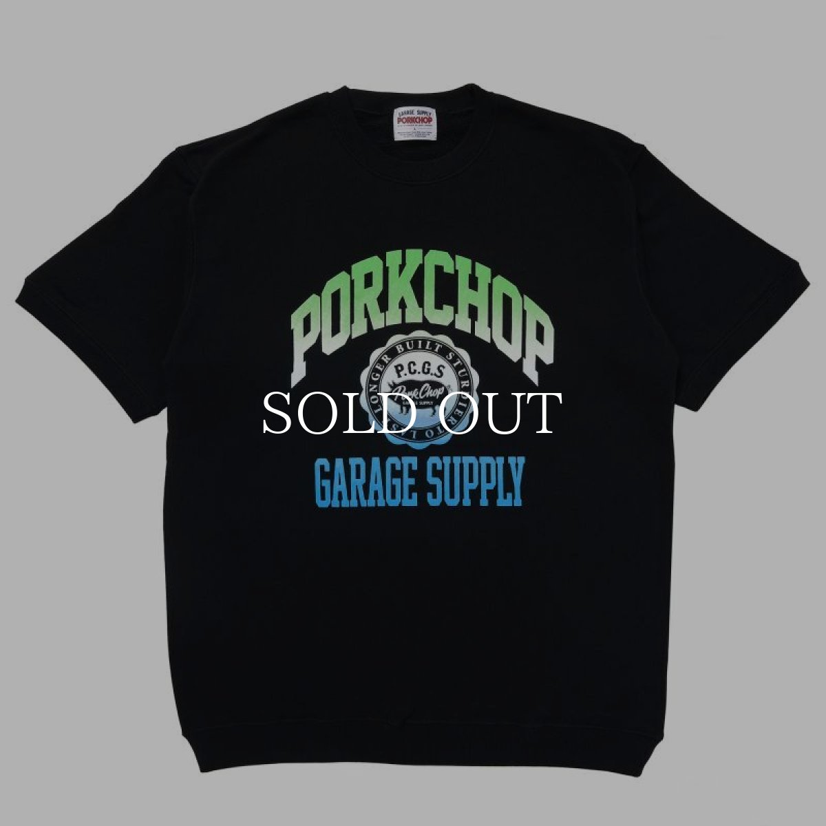 画像1: PORKCHOP GARAGE SUPPLY  2nd COLLEGE SS SWEAT (1)