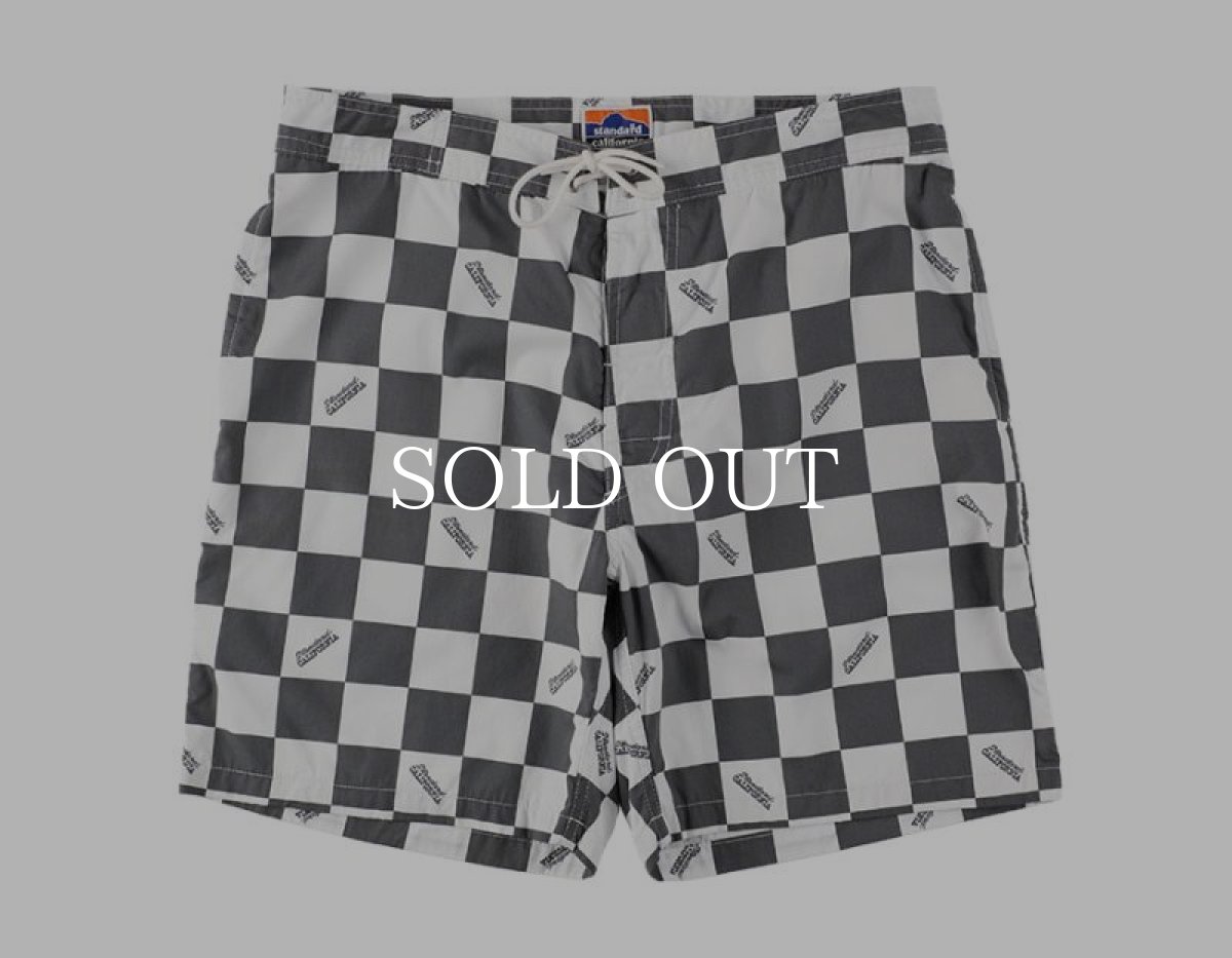 画像1: STANDARD CALIFORNIA  SD Checker Surf Shorts (1)