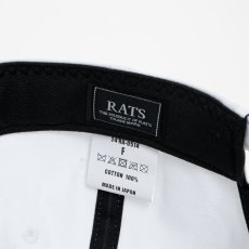 画像5: RATS  BLACK VISOR DAD CAP (5)