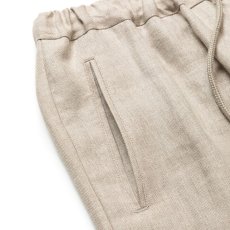 画像7: CALEE  JAPAN LINEN HERRINGBONE EASY SLACKS (7)