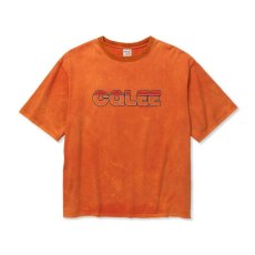 画像5: CALEE  CALEE LOGO POWDER BLEACH DROP SHOULDER S/S TEE (5)