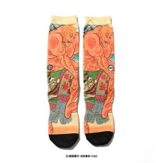 画像3: LFYT  A-KILLER × THREE TIDES TATTOO x 刃牙 SOCKS ジャックハンマー (3)