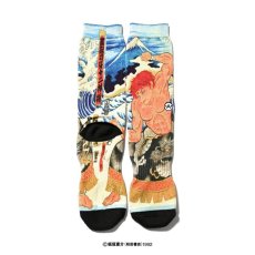 画像1: LFYT  A-KILLER × THREE TIDES TATTOO x 刃牙 SOCKS 範馬刃牙 (1)