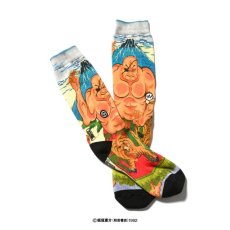 画像4: LFYT  A-KILLER × THREE TIDES TATTOO x 刃牙 SOCKS 愚地独歩 (4)