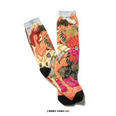 画像4: LFYT  A-KILLER × THREE TIDES TATTOO x 刃牙 SOCKS 花山薫 (4)