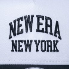 画像4: NEW ERA  9FORTY A-Frame トラッカー Classic College ホワイト/ブラック (4)