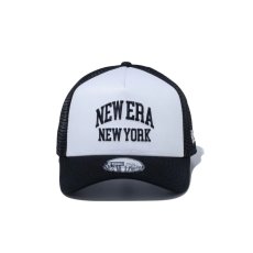 画像2: NEW ERA  9FORTY A-Frame トラッカー Classic College ホワイト/ブラック (2)