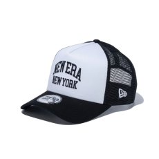 画像1: NEW ERA  9FORTY A-Frame トラッカー Classic College ホワイト/ブラック (1)