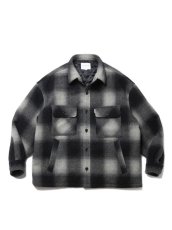 画像1: COOTIE   Ombre Check Wool CPO Jacket (1)