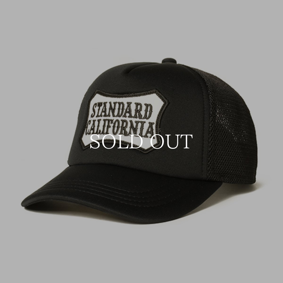 画像1: STANDARD CALIFORNIA  SD Basic Logo Mesh Cap (1)