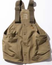 画像5: hobo  【再入荷】PLAY VEST COTTON CANVAS VINTAGE WASH (5)