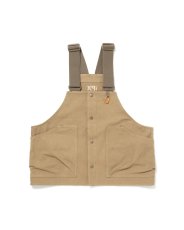 画像4: hobo  【再入荷】PLAY VEST COTTON CANVAS VINTAGE WASH (4)