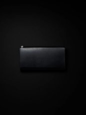 画像2: ANTIDOTE BUYERS CLUB   Trucker Long Wallet (Black Smooth Leather) (2)