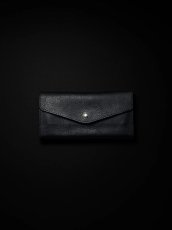 画像1: ANTIDOTE BUYERS CLUB   Trucker Long Wallet (Black Grain Leather) (1)