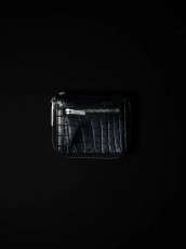 画像1: ANTIDOTE BUYERS CLUB   Round Zip Compact Wallet (Crocodile) (1)