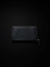 画像1: ANTIDOTE BUYERS CLUB   Round Zip Long Wallet (Black Grain Leather) (1)