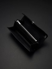 画像3: ANTIDOTE BUYERS CLUB   Trucker Long Wallet (Black Grain Leather) (3)