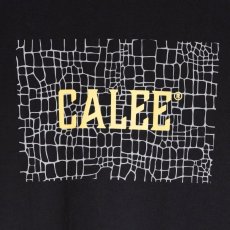 画像4: CALEE  ×OVERLAND REFLECTOR SPIDER WEB BOX LOGO TEE (4)