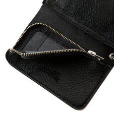 画像5: CALEE  SILVER STAR CONCHO FLAP LEATHER HALF WALLET (5)