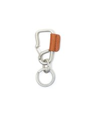 画像3: hobo  CARABINER KEY RING S with COW LEATHER (3)