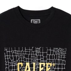 画像3: CALEE  ×OVERLAND REFLECTOR SPIDER WEB BOX LOGO TEE (3)