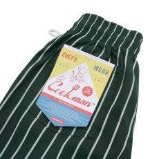 画像4: COOKMAN  Chef Pants Stripe Dark Green (4)