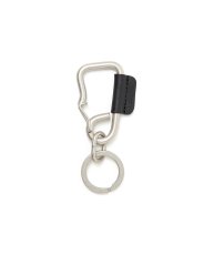 画像2: hobo  CARABINER KEY RING S with COW LEATHER (2)