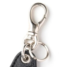 画像2: CALEE  SILVER STAR CONCHO LEATHER KEY RING ＜TYPE A＞ (2)