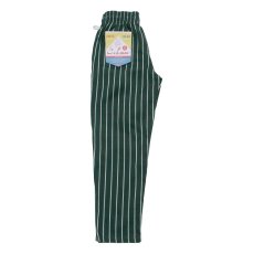 画像2: COOKMAN  Chef Pants Stripe Dark Green (2)