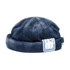 画像8: THE H.W.DOG&CO.  VINTAGE DENIM ROLL CAP (8)