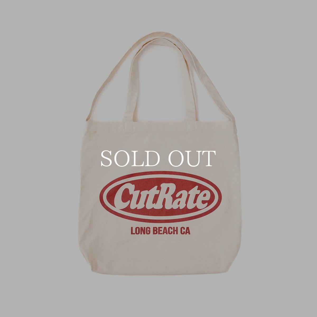 画像1: CUTRATE  CUTRATE LOGO ３WAY TOTE BAG (1)