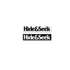 画像1: HideandSeek  Logo Sticker (Midium) (1)