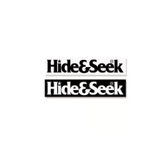 画像1: HideandSeek  Logo Sticker (Large) (1)