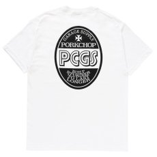 画像1: PORKCHOP GARAGE SUPPLY  PCGS OVAL TEE (1)