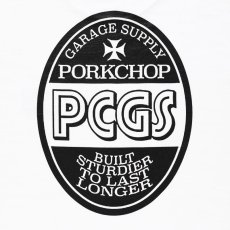 画像3: PORKCHOP GARAGE SUPPLY  PCGS OVAL TEE (3)