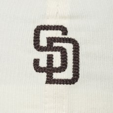 画像5: NEW ERA  9TWENTY MLB Summer Corduroy サンディエゴ・パドレス クロームホワイト (5)