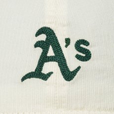 画像5: NEW ERA  9TWENTY MLB Summer Corduroy オークランド・アスレチックス クロームホワイト (5)