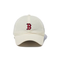 画像2: NEW ERA  9TWENTY MLB Summer Corduroy ボストン・レッドソックス クロームホワイト (2)