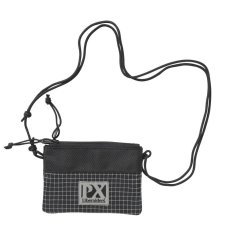 画像1: Liberaiders  PX GRID NYLON DOUBLE ZIP POUCH (1)