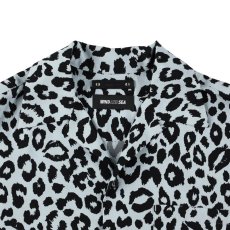 画像8: MINEDENIM  WDS X MINEDENIM LIPS LEOPARD PRINT OPEN COLLAR SH (8)