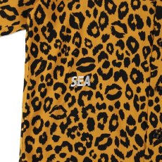 画像4: MINEDENIM  WDS X MINEDENIM LIPS LEOPARD PRINT OPEN COLLAR SH (4)