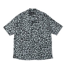 画像6: MINEDENIM  WDS X MINEDENIM LIPS LEOPARD PRINT OPEN COLLAR SH (6)