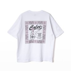 画像8: CALEE  × HIGH FIVE FACTORY CAL RETRO GIRL BANDANNA TEE (8)