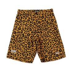 画像1: MINEDENIM  WDS X MINEDENIM LIPS LEOPARD PRINT EASY SHORTS (1)