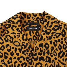 画像3: MINEDENIM  WDS X MINEDENIM LIPS LEOPARD PRINT OPEN COLLAR SH (3)