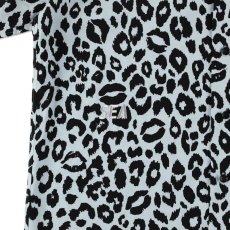 画像9: MINEDENIM  WDS X MINEDENIM LIPS LEOPARD PRINT OPEN COLLAR SH (9)